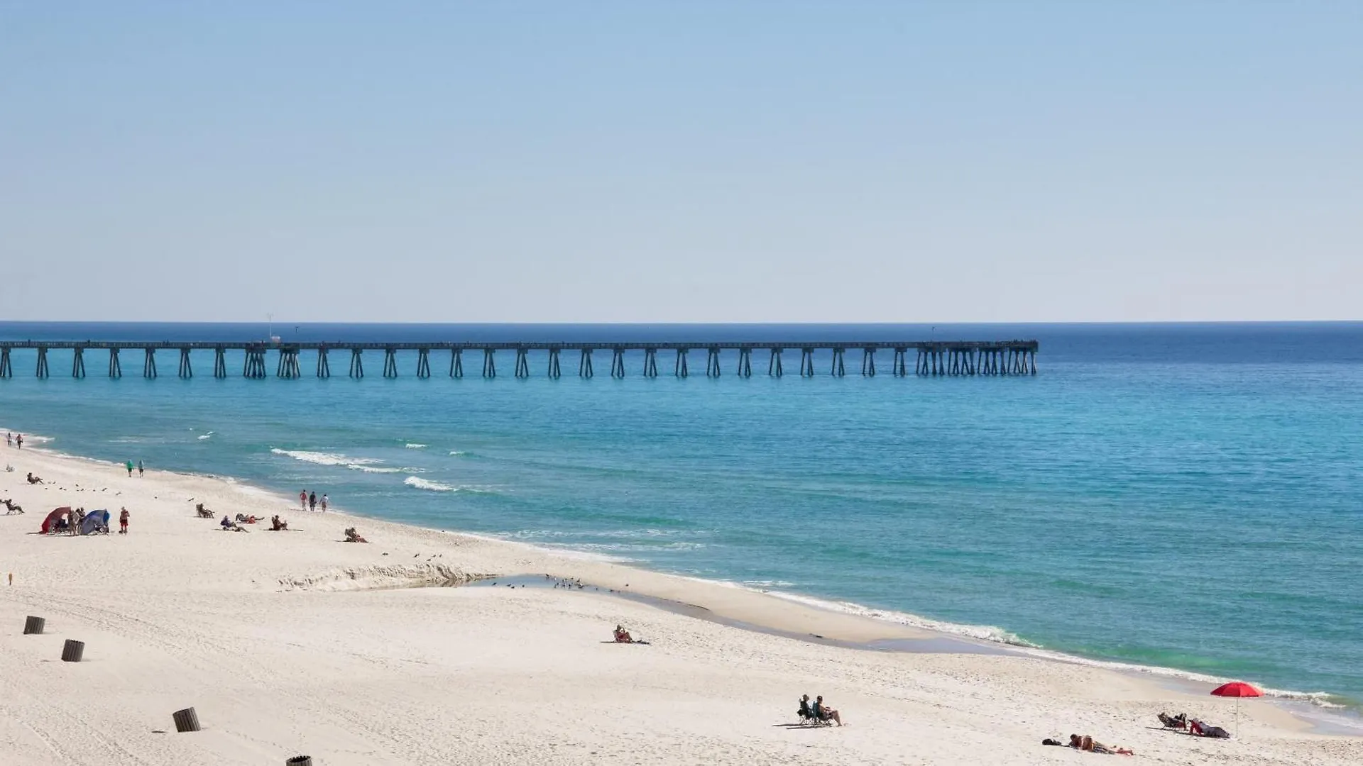 1Bd/2Ba Unit W/ A Bunk Alcove And Amazing Views Right On The Gulf! Villa Panama City Beach United States