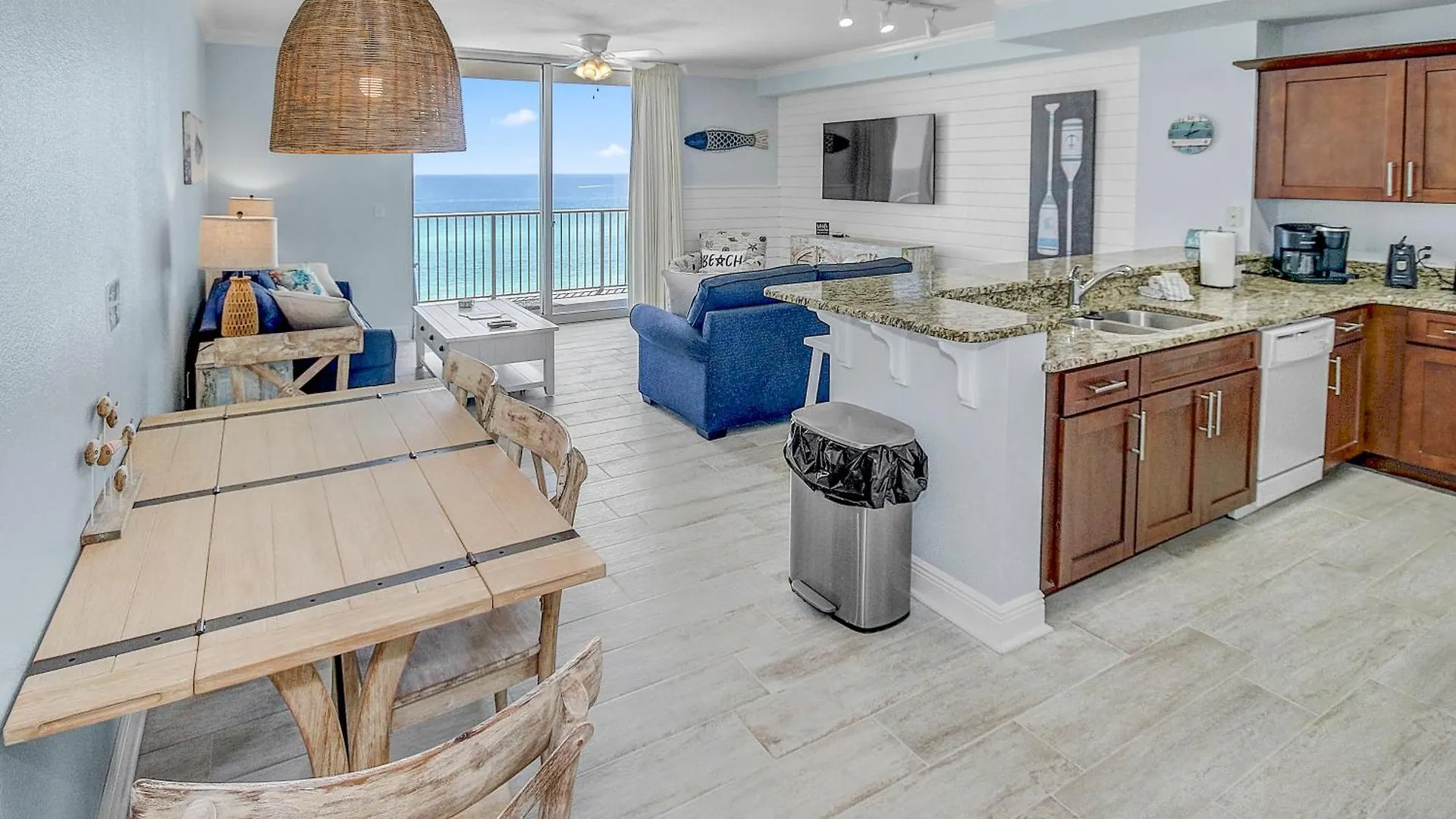 1Bd/2Ba Unit W/ A Bunk Alcove And Amazing Views Right On The Gulf! Villa Panama City Beach